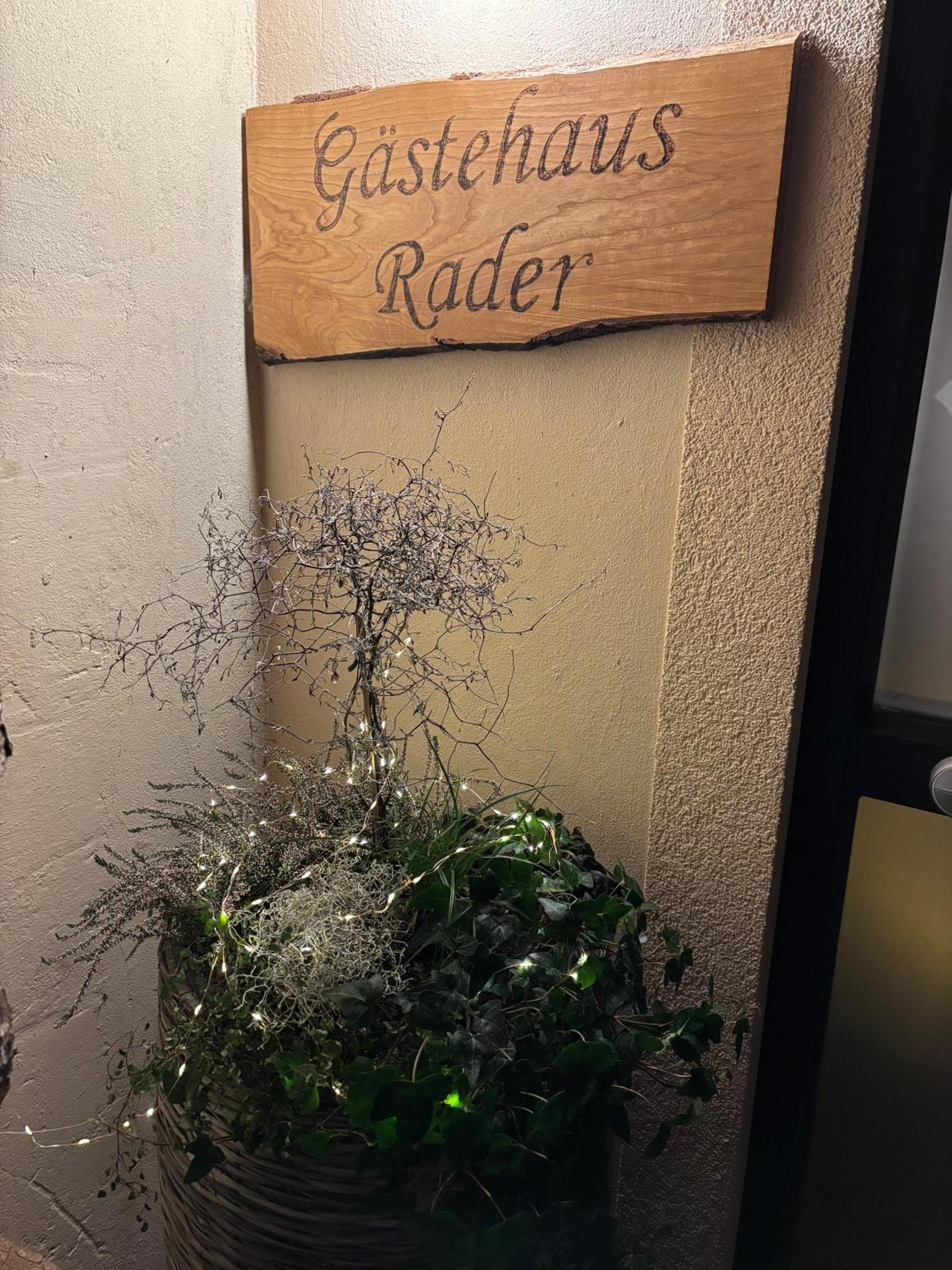 Gaestehaus Rader Weissbriach Exteriör bild